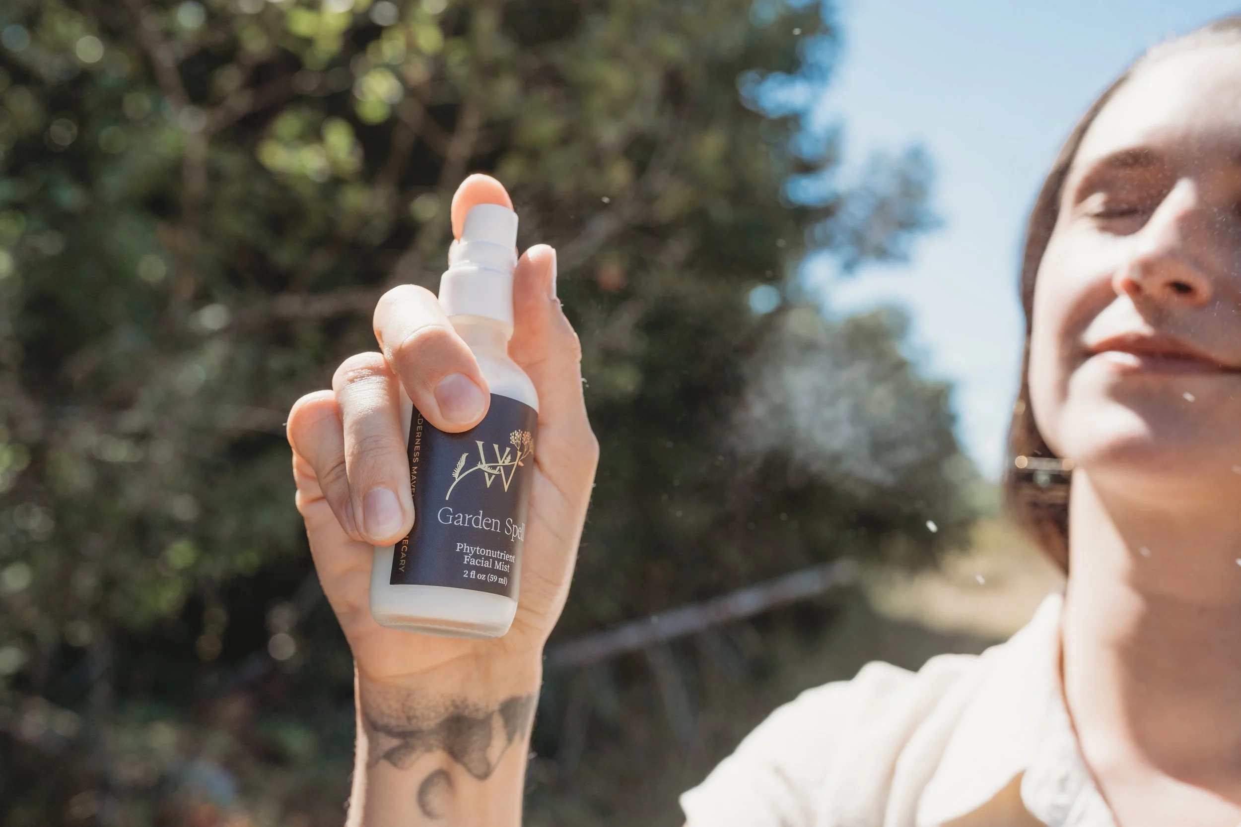 Garden Spell Phytonutrient Facial Mist — Wilderness Maven Apothecary